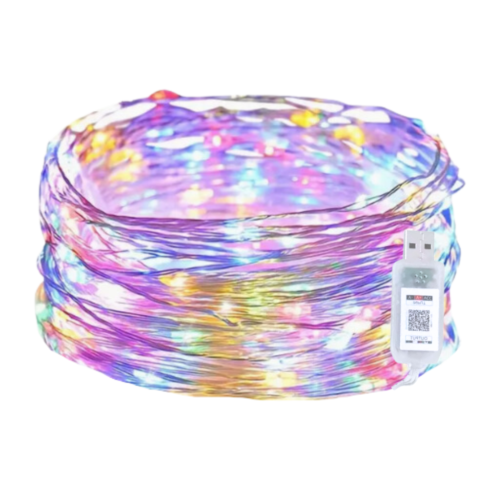 210 Lampes LED USB avec synchronisation musicale