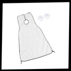 Tablier à barbe pour le rasage