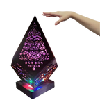 Lampadaire LED style bohème