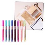 Lot de 8 marqueurs double  ligne