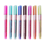 Lot de 8 marqueurs double  ligne