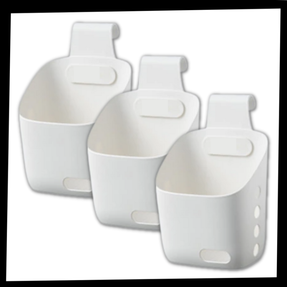 Pack de 3 paniers de rangement suspendus