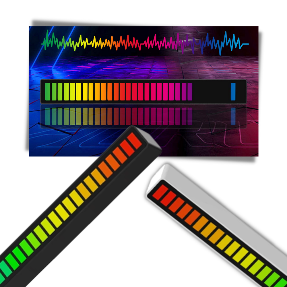 Lumière d'ambiance musicale à LED