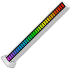 Lumière d'ambiance musicale à LED