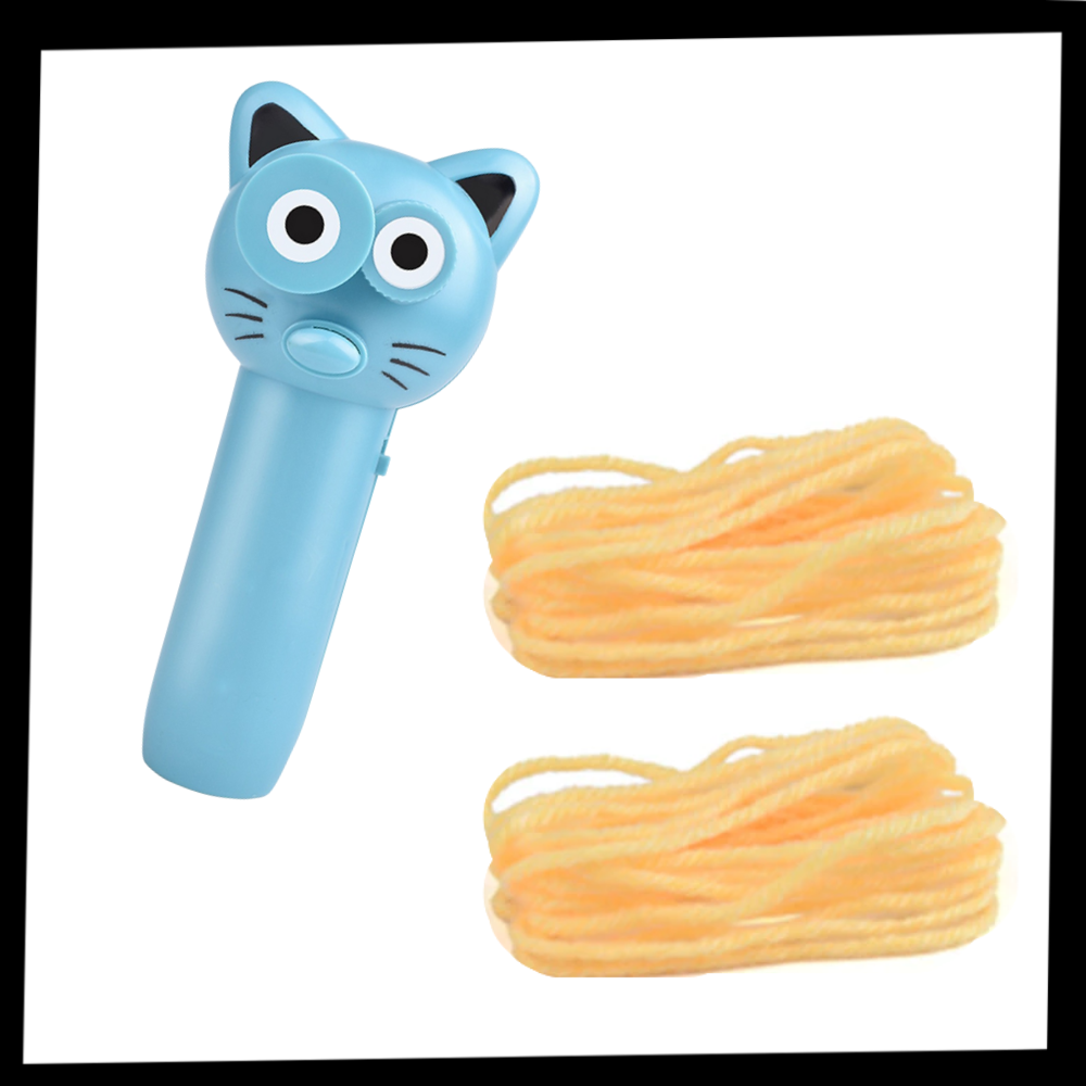 Lanceur de ficelle mignon