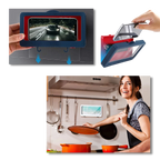 Support mural étanche pour téléphone