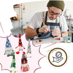 Calendrier de l'Avent Lutin avec compte à rebours de 31 jours