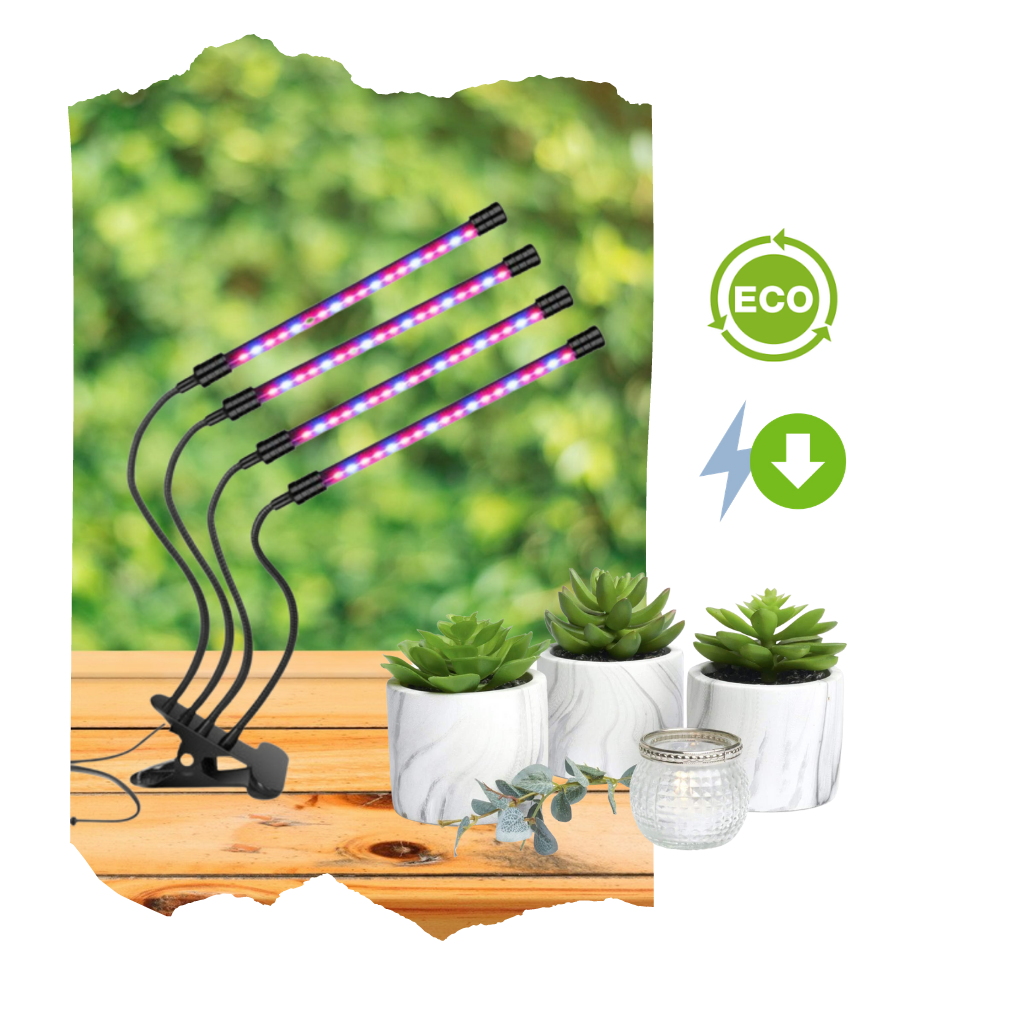 4 Lampes LED de croissance horticole