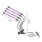 4 Lampes LED de croissance horticole