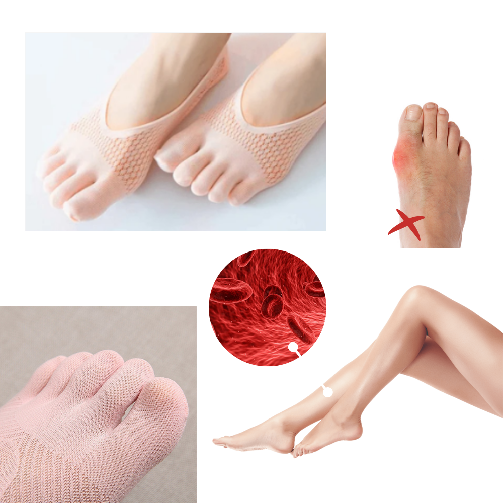 2 Paires de chaussettes de contention