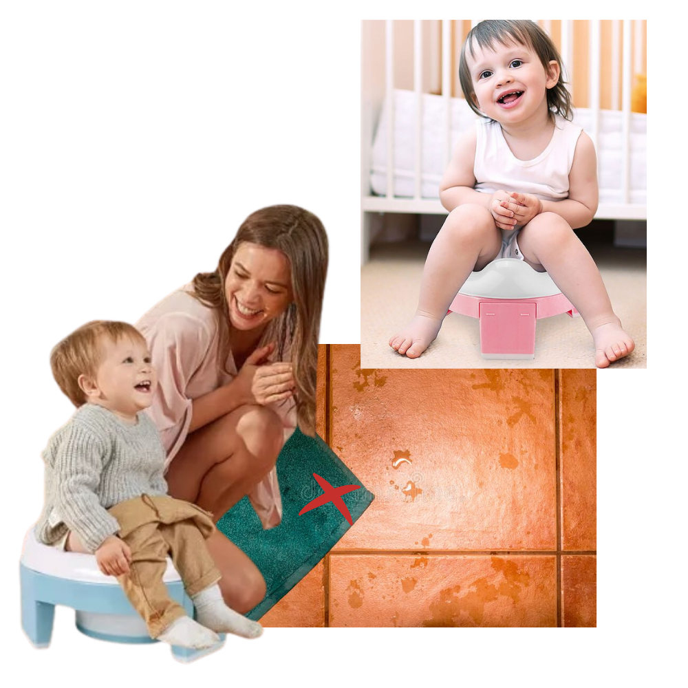 Pot pliable 3 en 1 pour les tout-petits