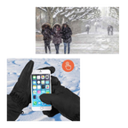 Gants chauffants électriques d'hiver