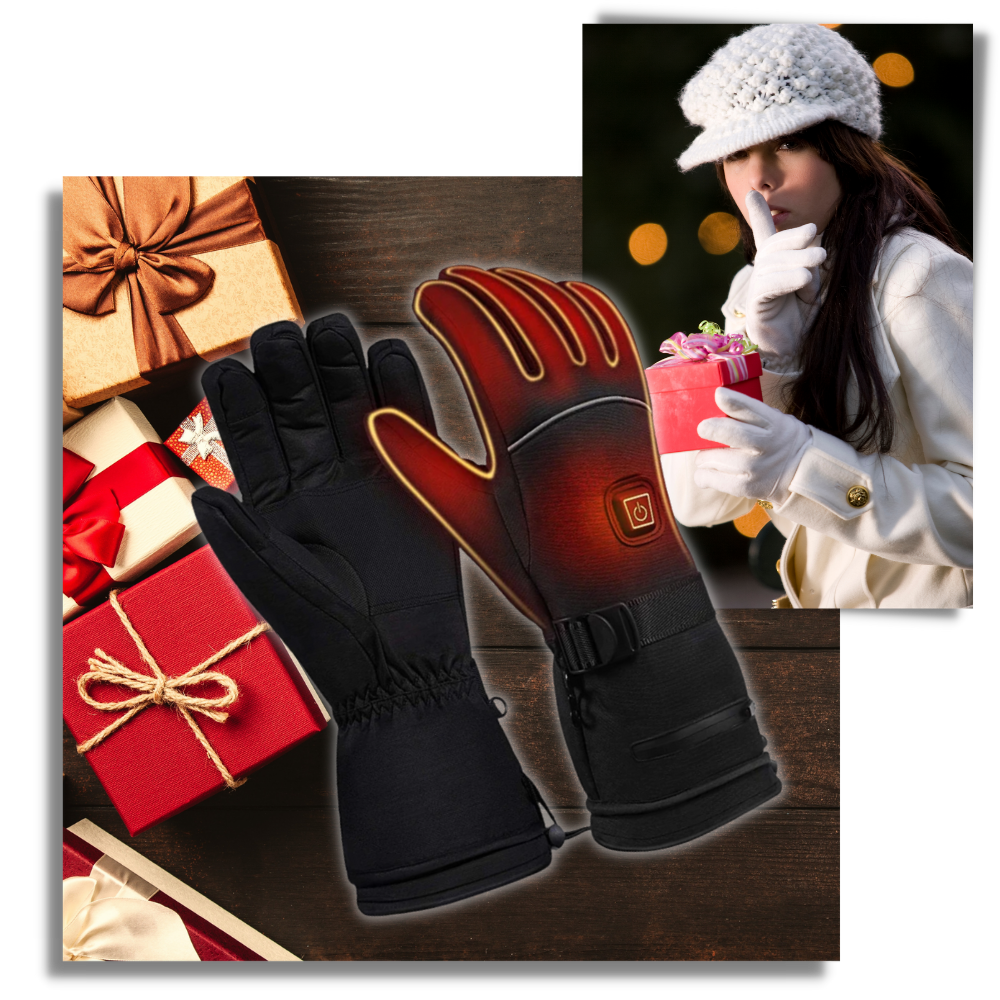 Gants chauffants électriques d'hiver
