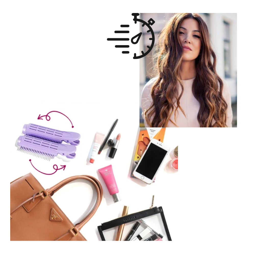 Lot de 4 pinces de voluminisation instantanée pour les cheveux