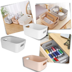 Panier de rangement polyvalent en plastique