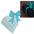 Bonnet à trou pour queue de cheval et chignon