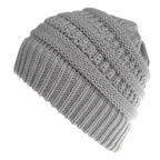 Bonnet à trou pour queue de cheval et chignon