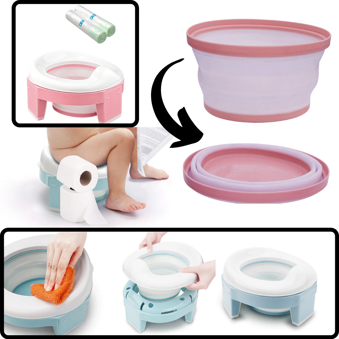 Pot pliable 3 en 1 pour les tout-petits