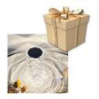 Lampe de luxe en cristal pour table