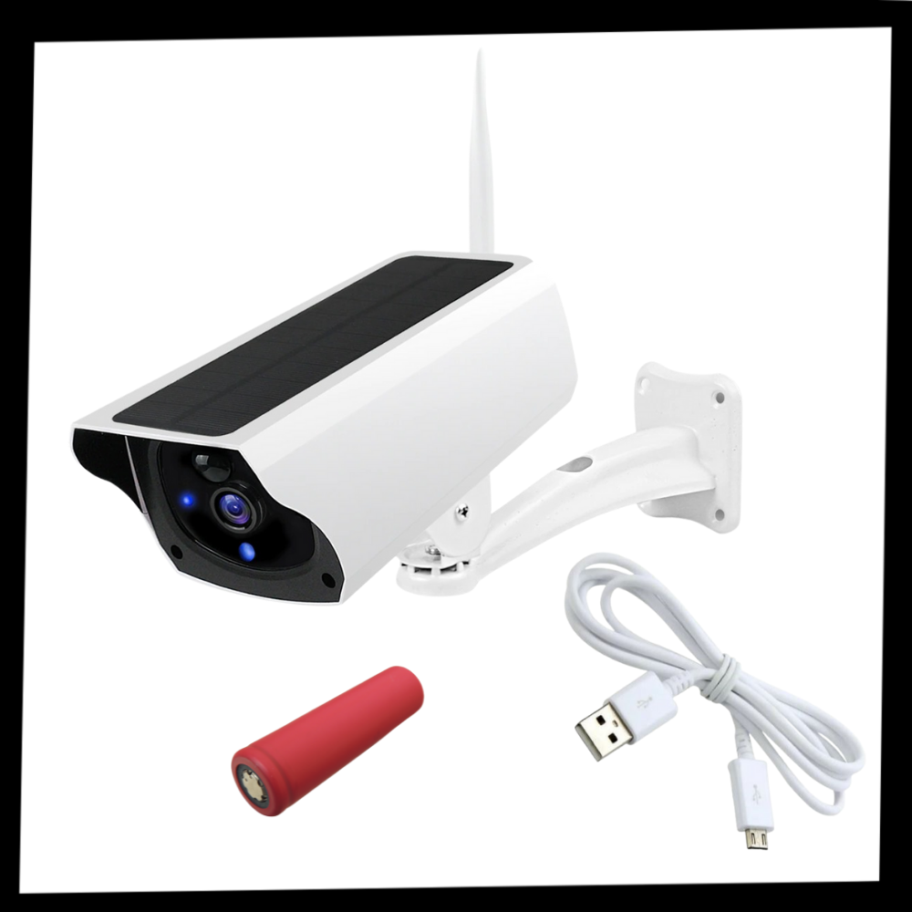 Caméra de surveillance solaire