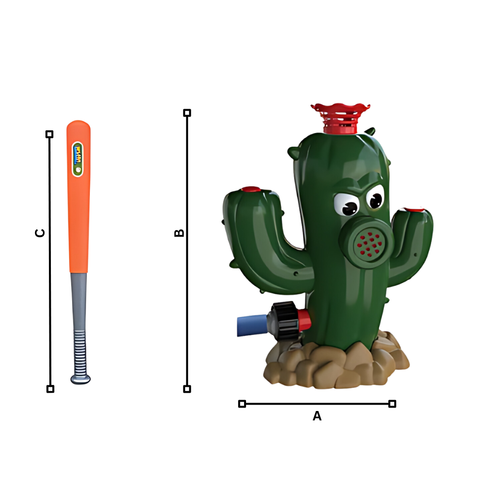 Jeu de baseball à jet d'eau