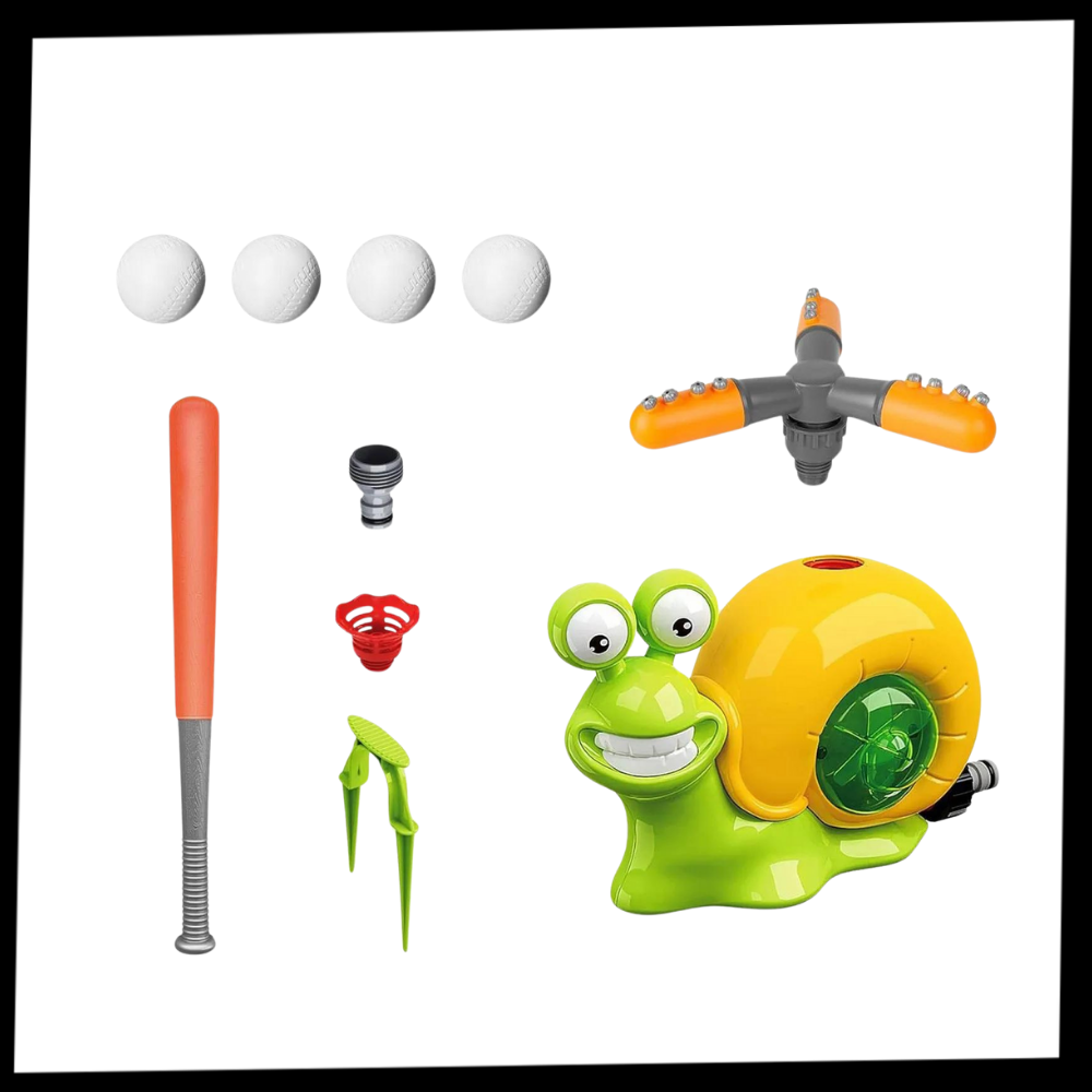 Jeu de baseball à jet d'eau