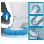 Brosse de toilette jetable pour un nettoyage efficace