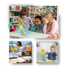 Piste de course de canards interactive