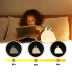 Lampe en silicone réglable et amusante