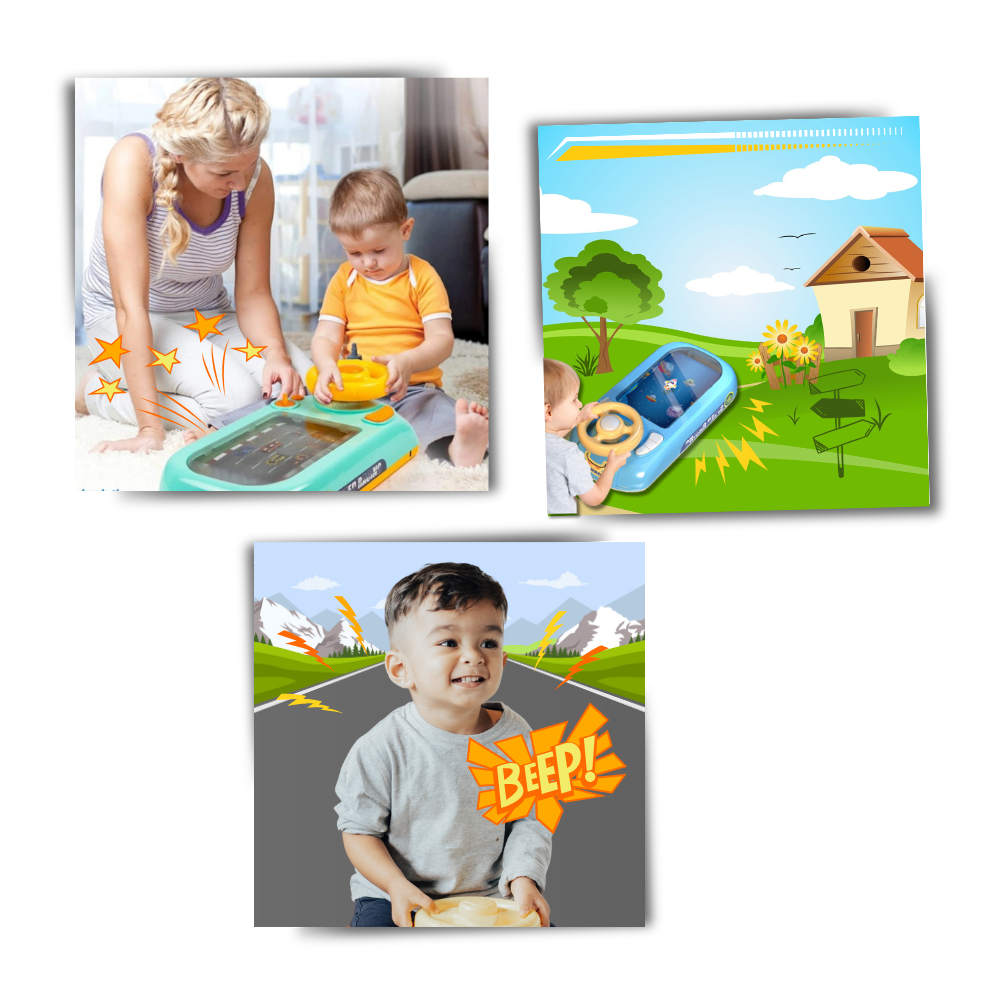 Jouet éducatif amusant de simulation de conduite