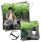 Support en fer pour spirale anti-moustique