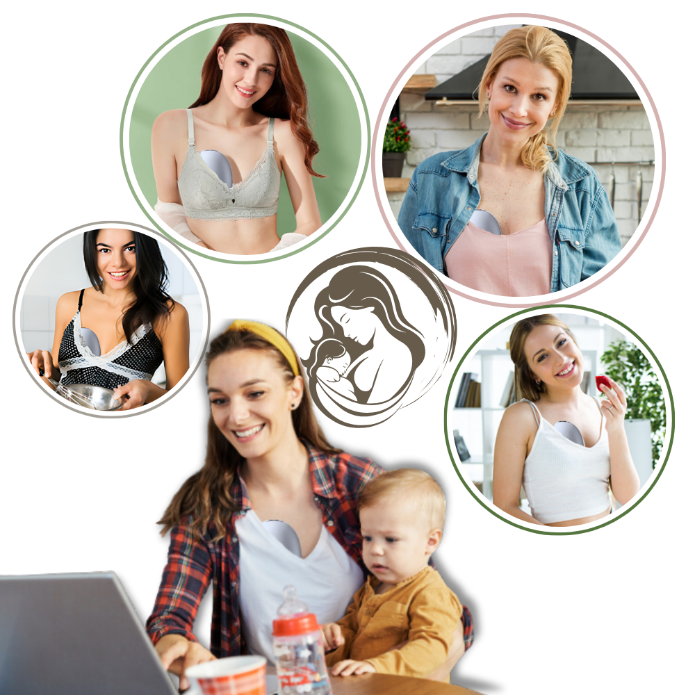 Tire-lait mains libres anti-fuites