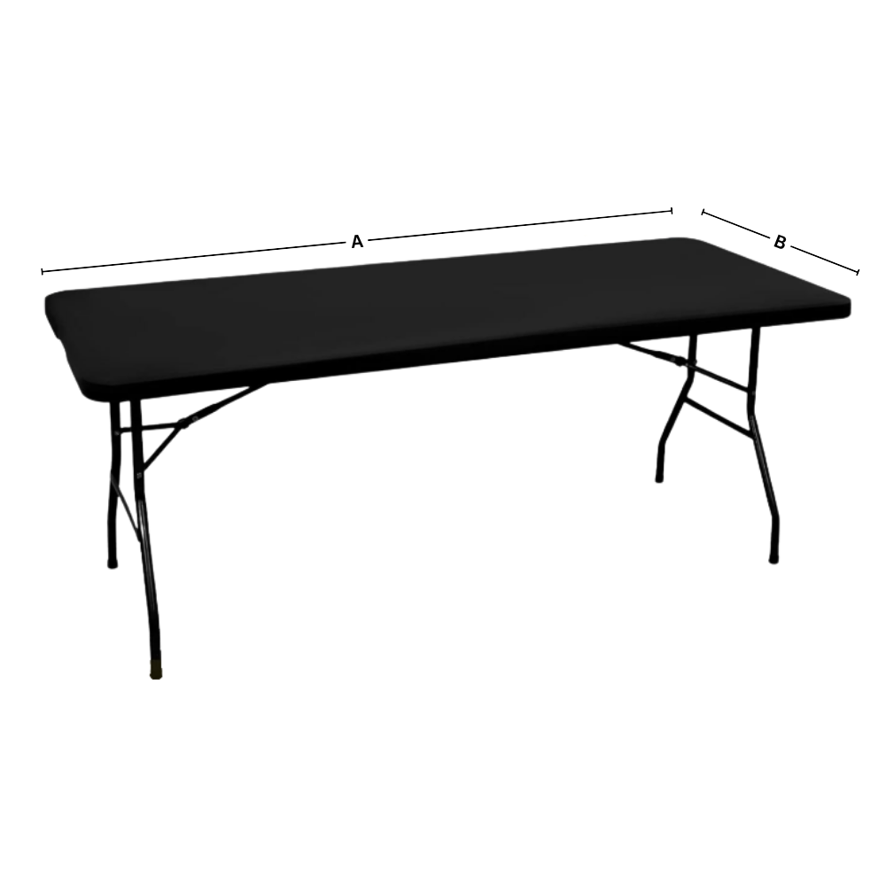 Nappe rectangulaire en cuir d'agneau