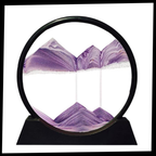 Image d'art de sable en mouvement dynamique