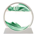 Image d'art de sable en mouvement dynamique