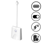 Lampe de toilette à détection de mouvement