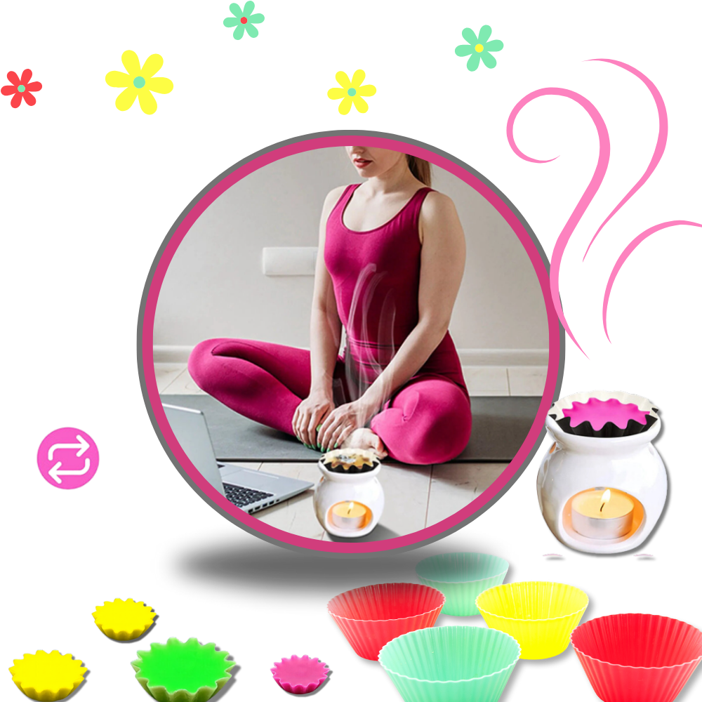 Moule à cire en silicone antiadhésif et résistant à la chaleur