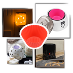 Moule à cire en silicone antiadhésif et résistant à la chaleur