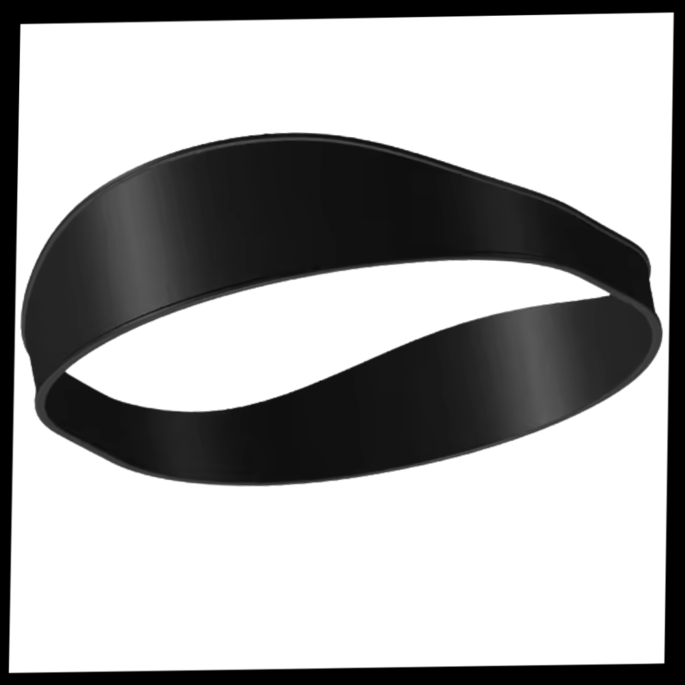 1x Bande Élastique Incurvée Coupe Cheveux Dégradé