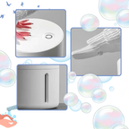 Distributeur de savon automatique en forme de pigeon