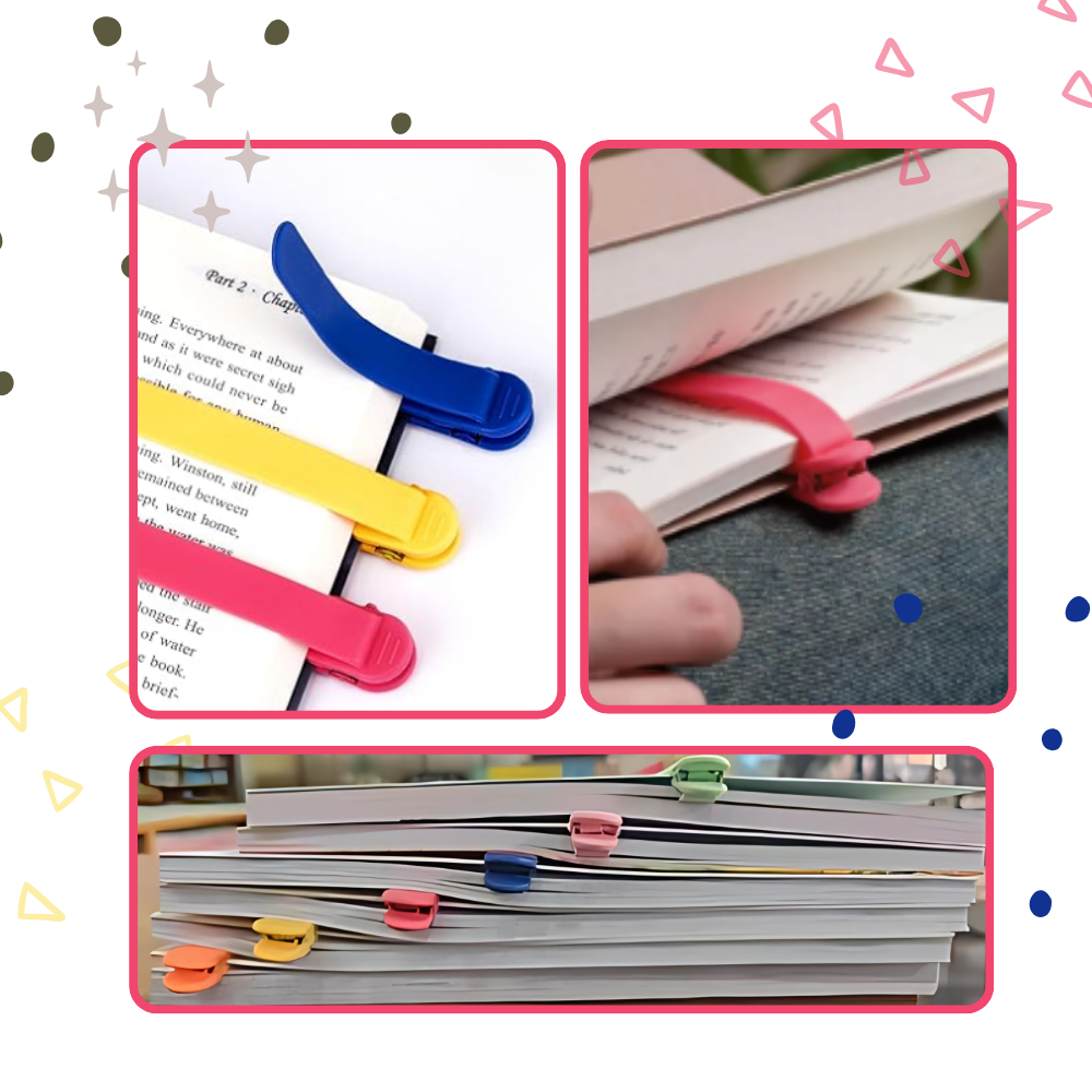 Marque-pages intelligent en silicone