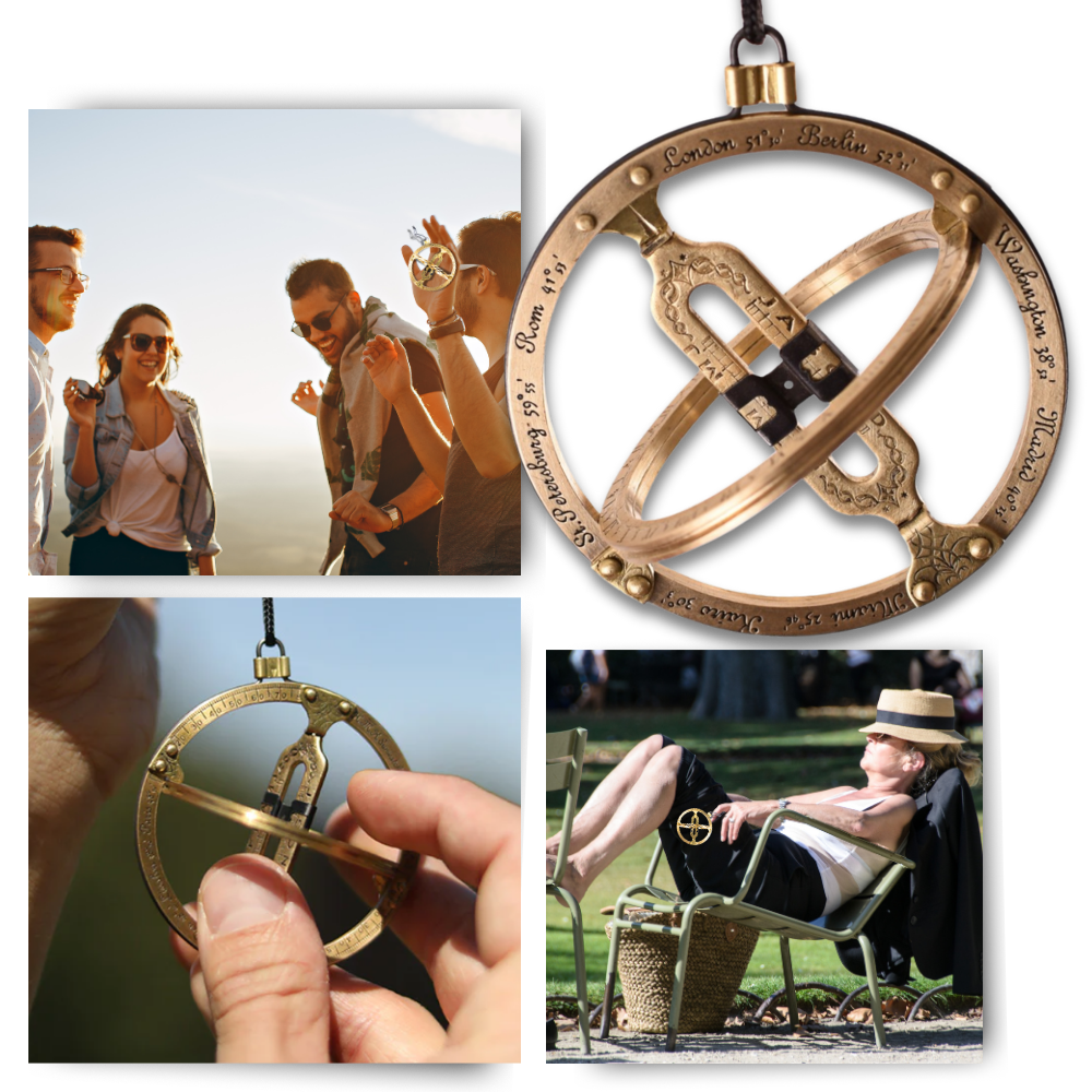 Cadran solaire de poche de précision