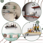 Support pour table rabattable à fixation murale