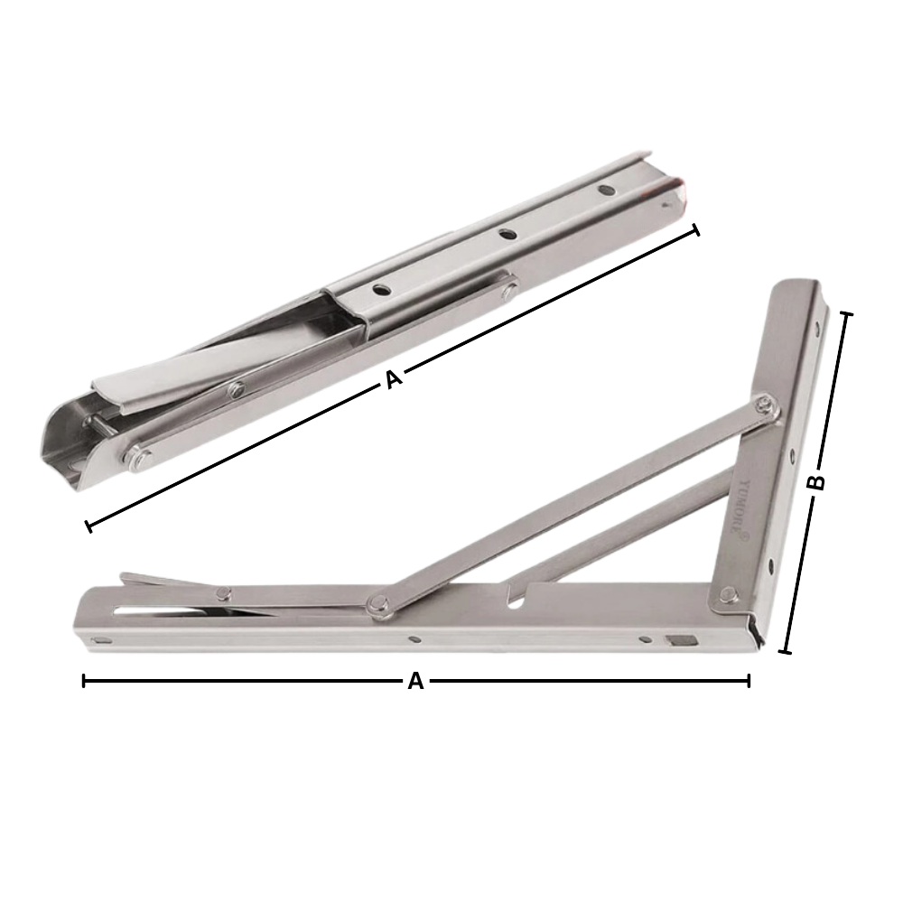 Support pour table rabattable à fixation murale