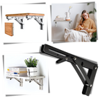 Support pour table rabattable à fixation murale