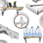 Support pour table rabattable à fixation murale