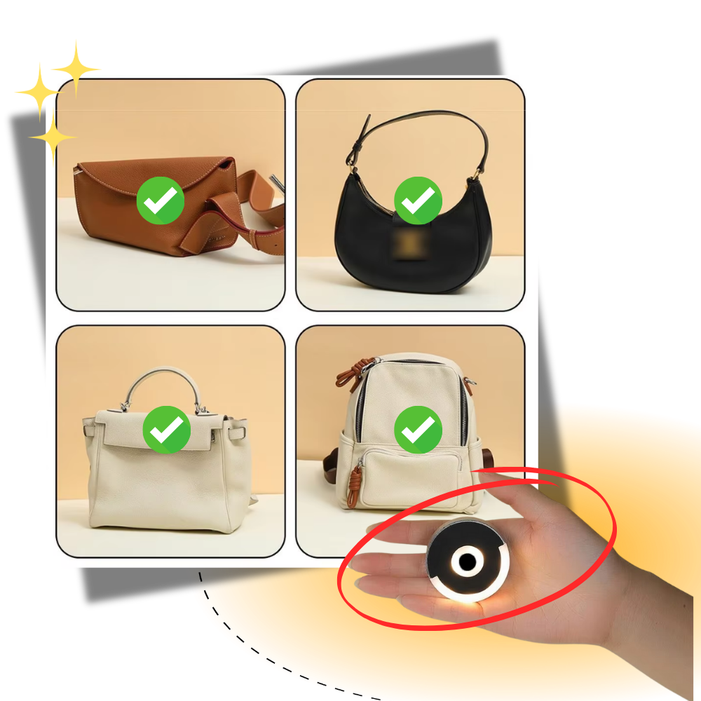 Lampe de sac à main tactile