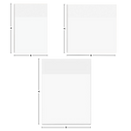 Notes autocollantes transparentes imperméables