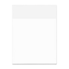 Notes autocollantes transparentes imperméables