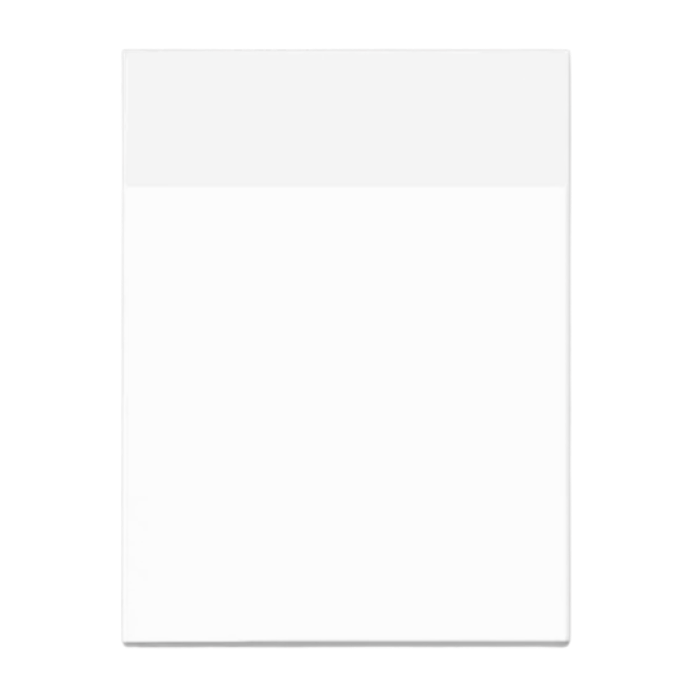 Notes autocollantes transparentes imperméables